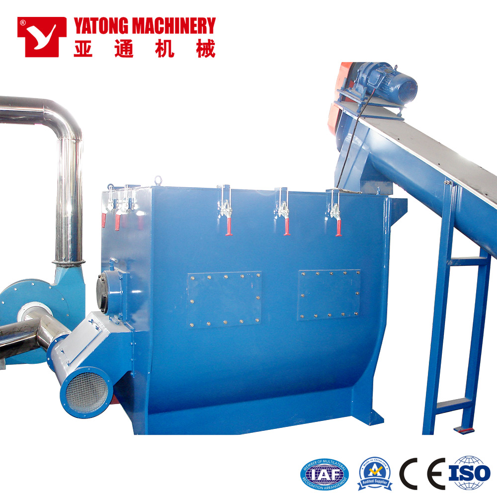 Machine de lavage et de recyclage en plastique Yatong Automation avec CE